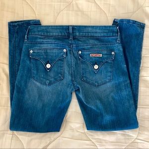 Hudson skinny ankle crop, size 26